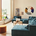 Dane 3 Seater Modular Right Chaise Sofa