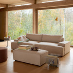Daphne 2 Seater Right Chaise Modular Sofa