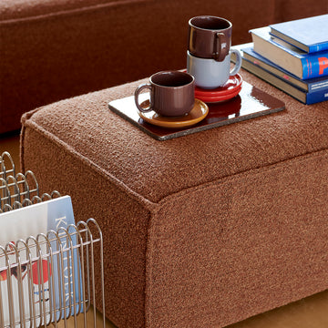 SofaCompany Swatch - Pebble Rust Boucle