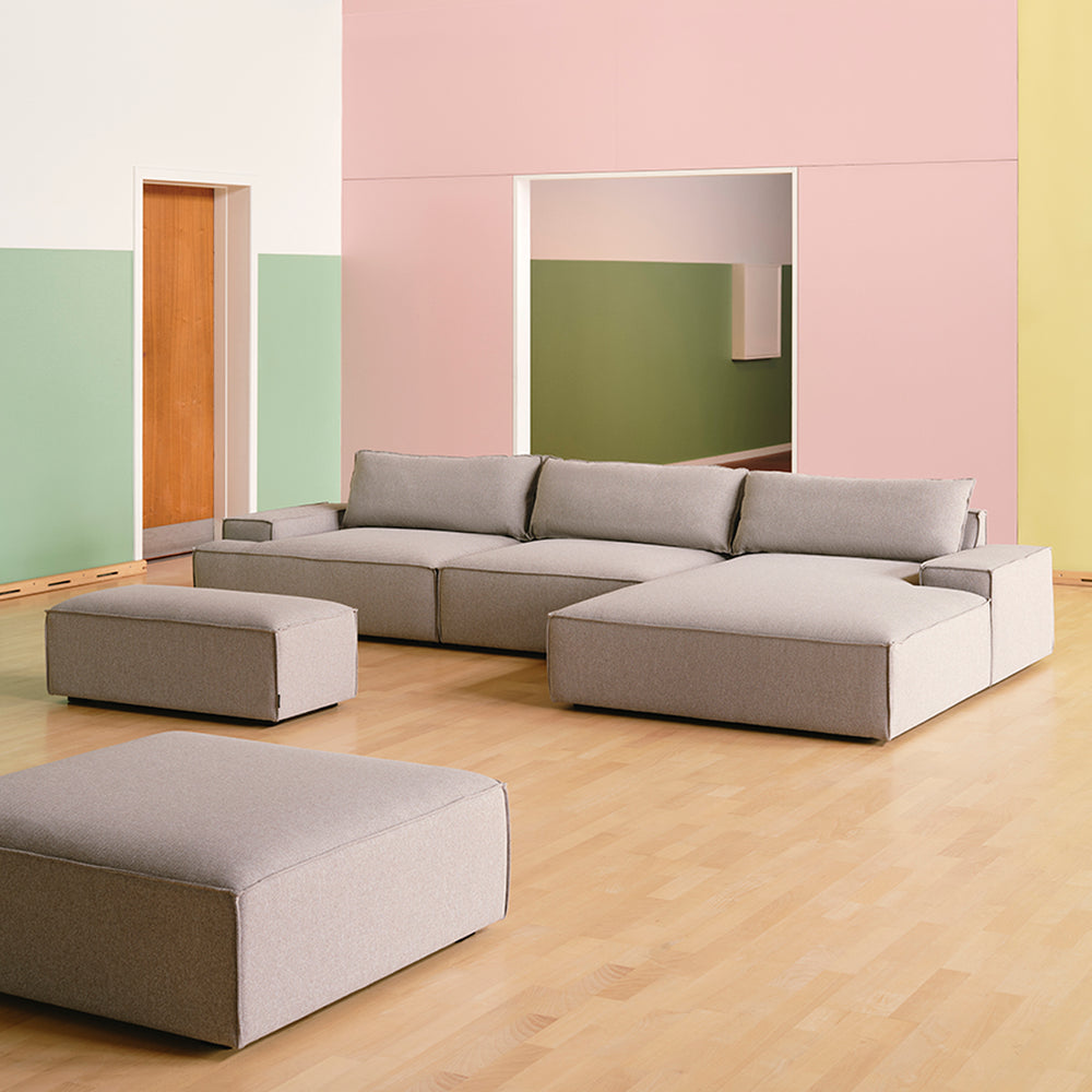 Daphne 3 Seater Modular Right Chaise Sofa