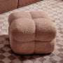 Stella Fur Ottoman - Nude
