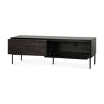 Grooves 1 Flip-down Door &amp; 1 Drawer TV Unit