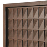 Varnished Teak Brown/2 Door