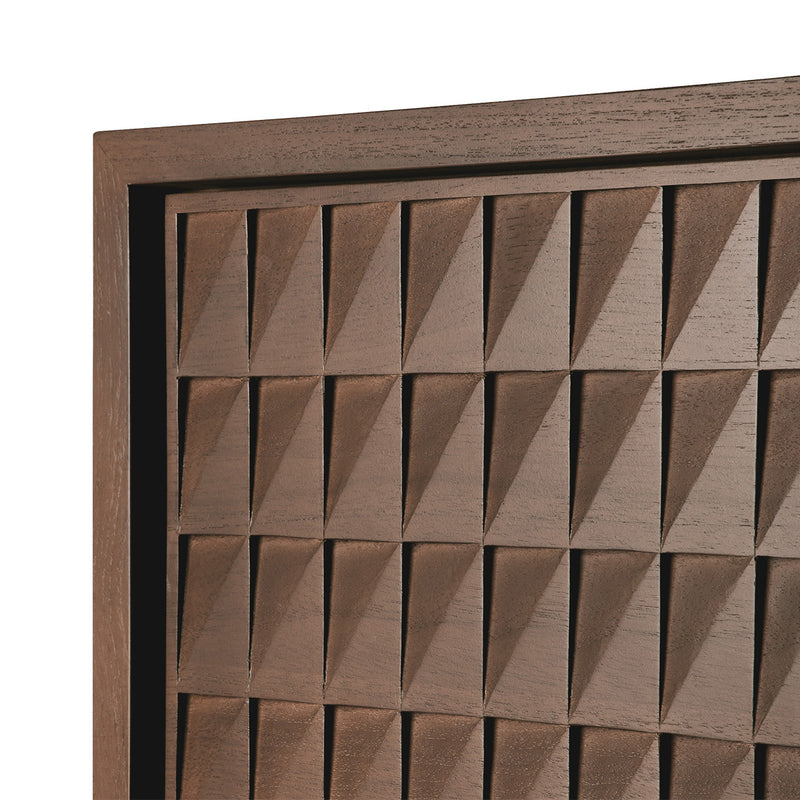 Varnished Teak Brown/3 Door