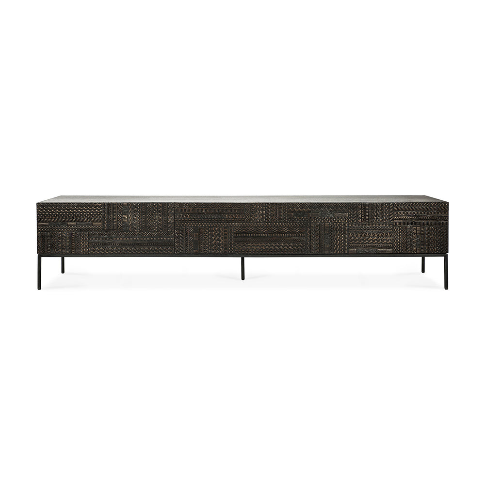Tabwa 1 Flip Down Door & 2 Drawer TV Cupboard