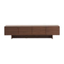 Norlen 4 Door TV Cabinet - Walnut / 200cm