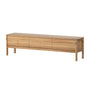 Emilia Entertainment Unit - Wormy Chestnut / 180cm