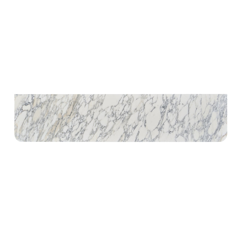 Arabescato Carrara Marble / Oak