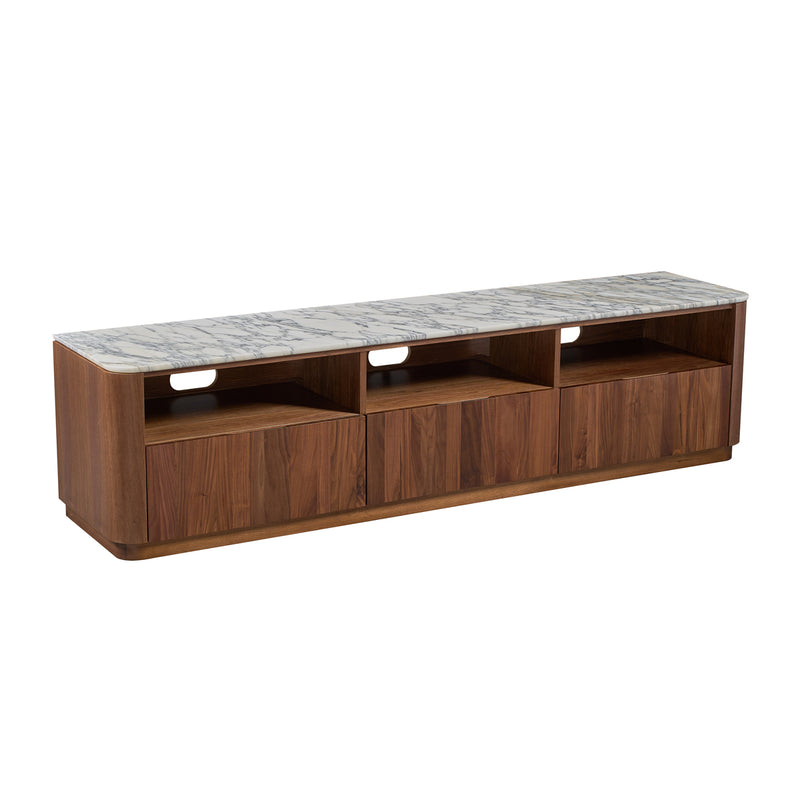 Arabescato Carrara Marble / Walnut