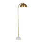 Atticus Floor Lamp (Brass, White) - Atticus Floor Lamp (Brass, White)