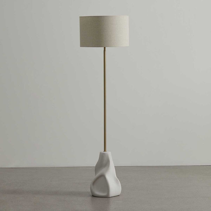 Ceramic Organic Floor Lamp