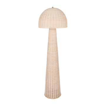 Collaroy Rattan Floor Lamp (Natural)