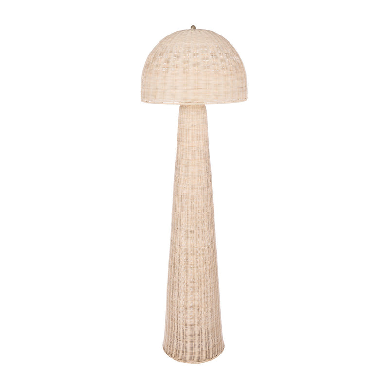 Collaroy Rattan Floor Lamp (Natural)
