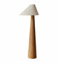 Alvin Floor Lamp - Teak / Natural