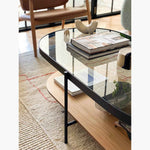 Glam Oval Coffee Table