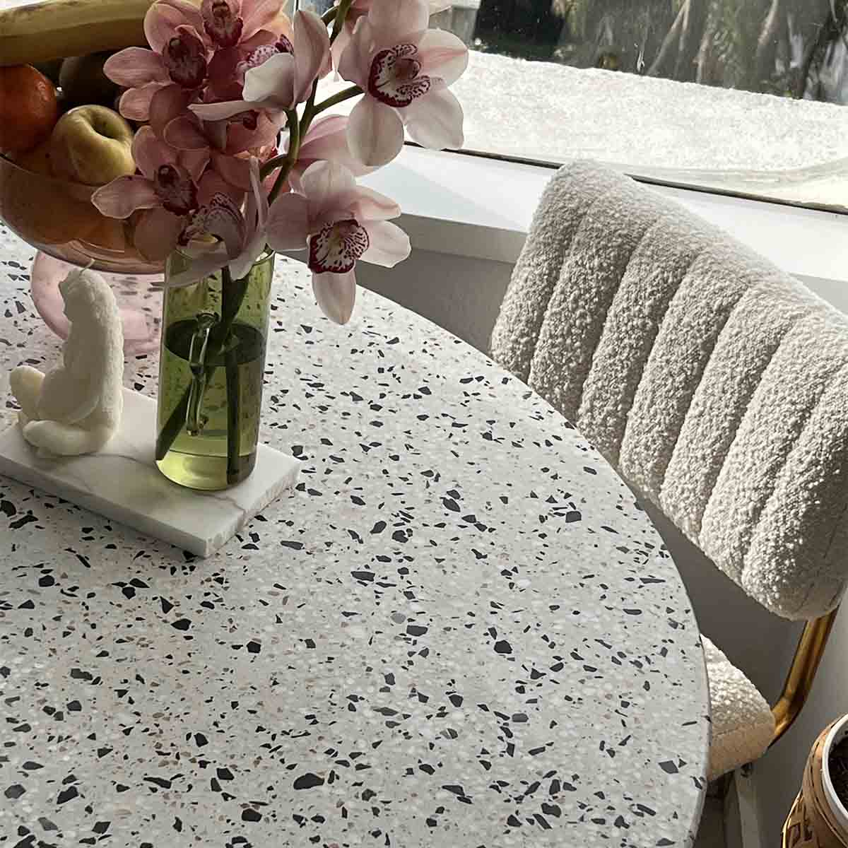 Terrazzo table deals top