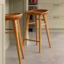 Taburet Bar Stool (65cm) - Oak