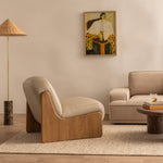 Almond Leather / Oak