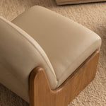 Almond Leather / Oak