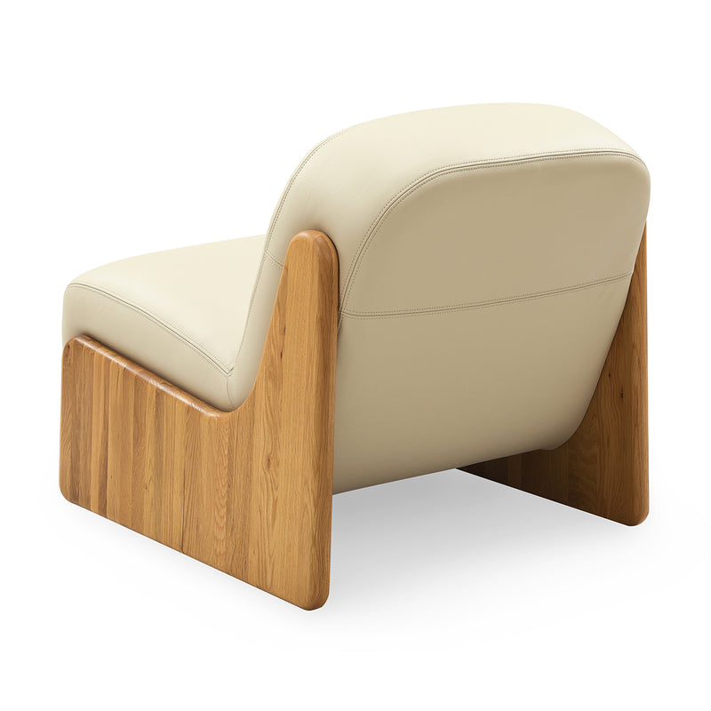 Almond Leather / Oak