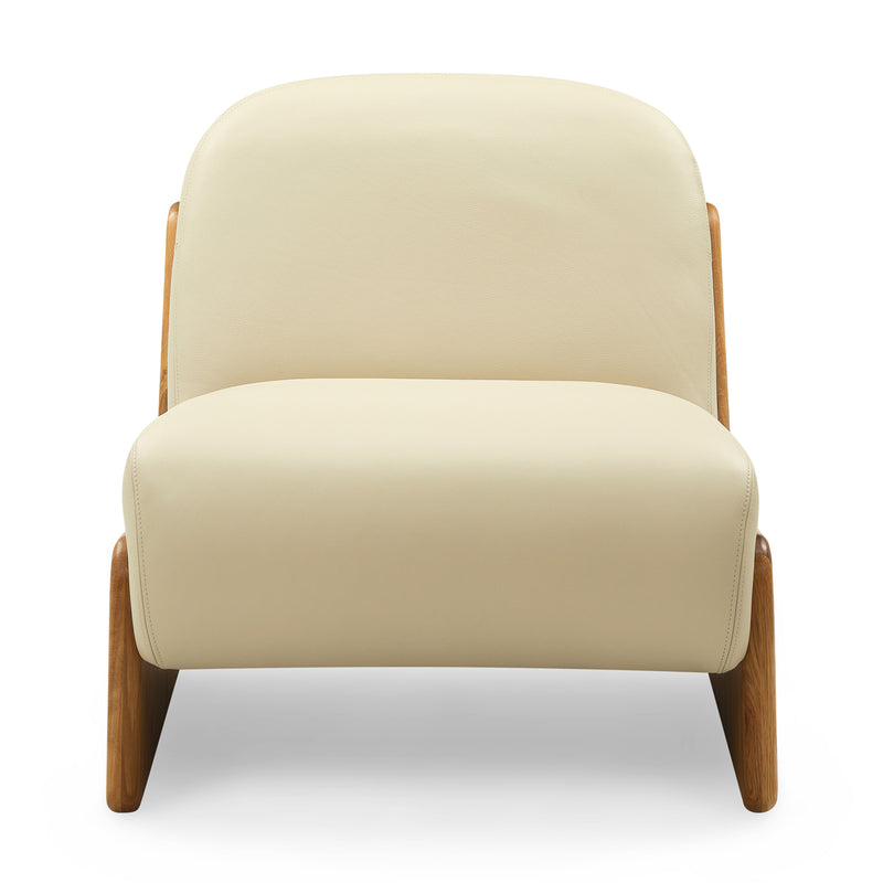 Almond Leather / Oak