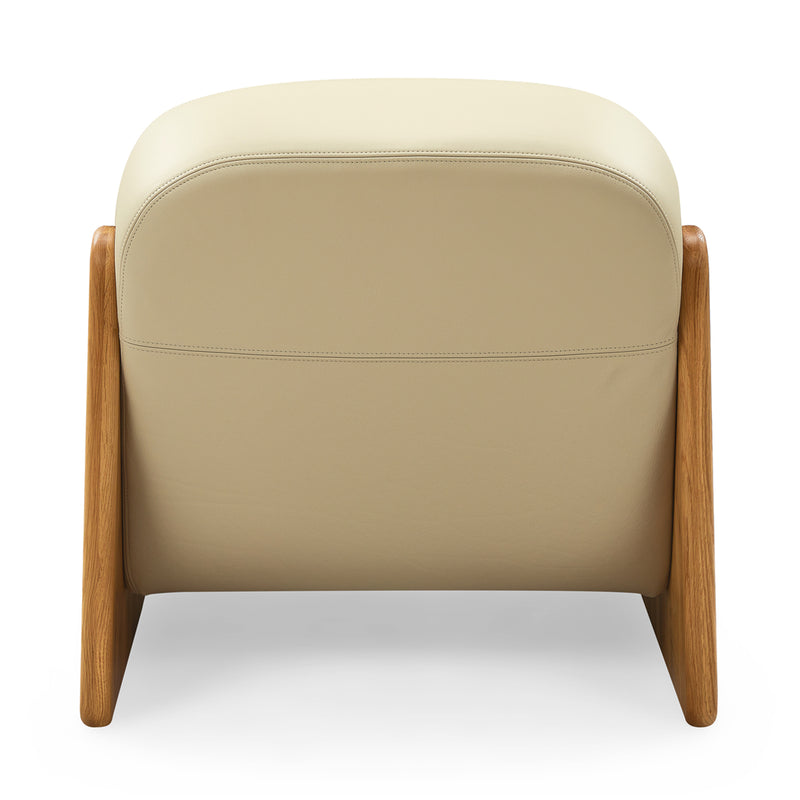 Almond Leather / Oak