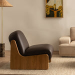 Chocolate Leather / Oak