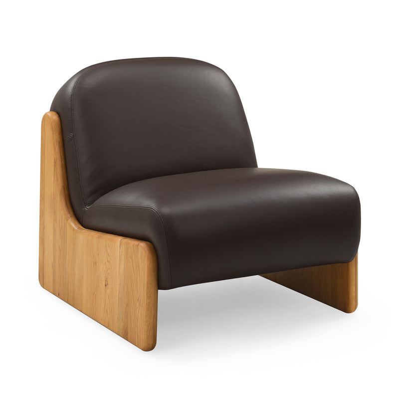 Chocolate Leather / Oak
