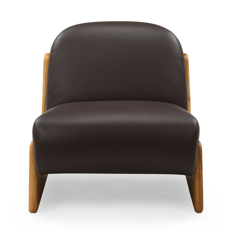 Chocolate Leather / Oak