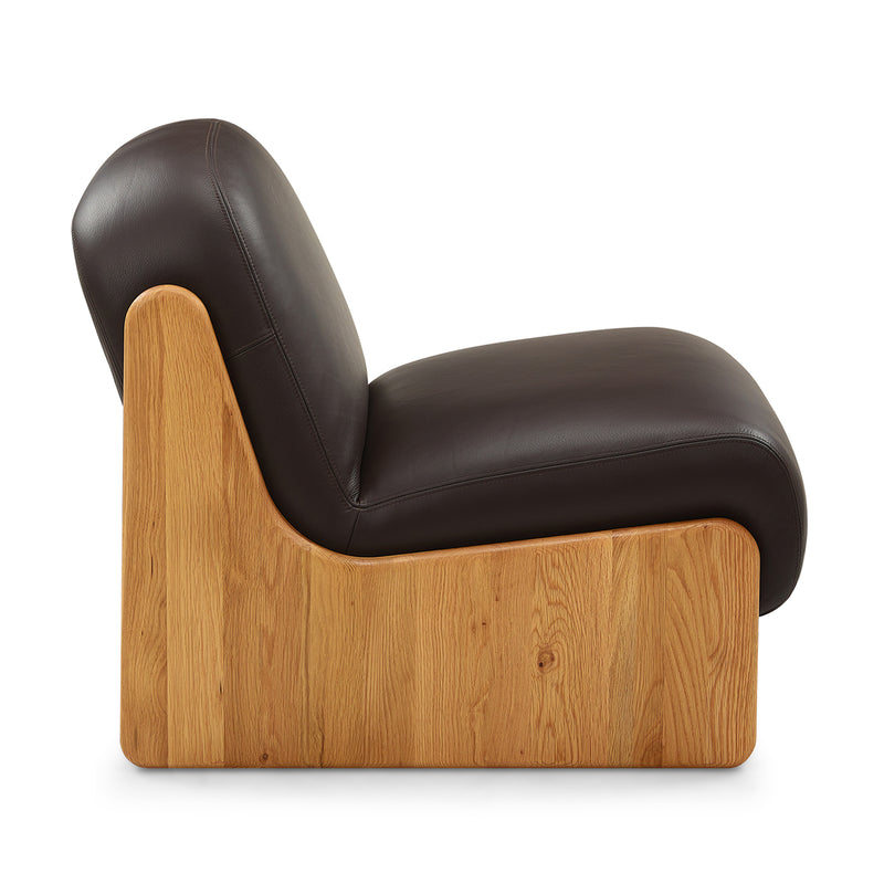 Chocolate Leather / Oak