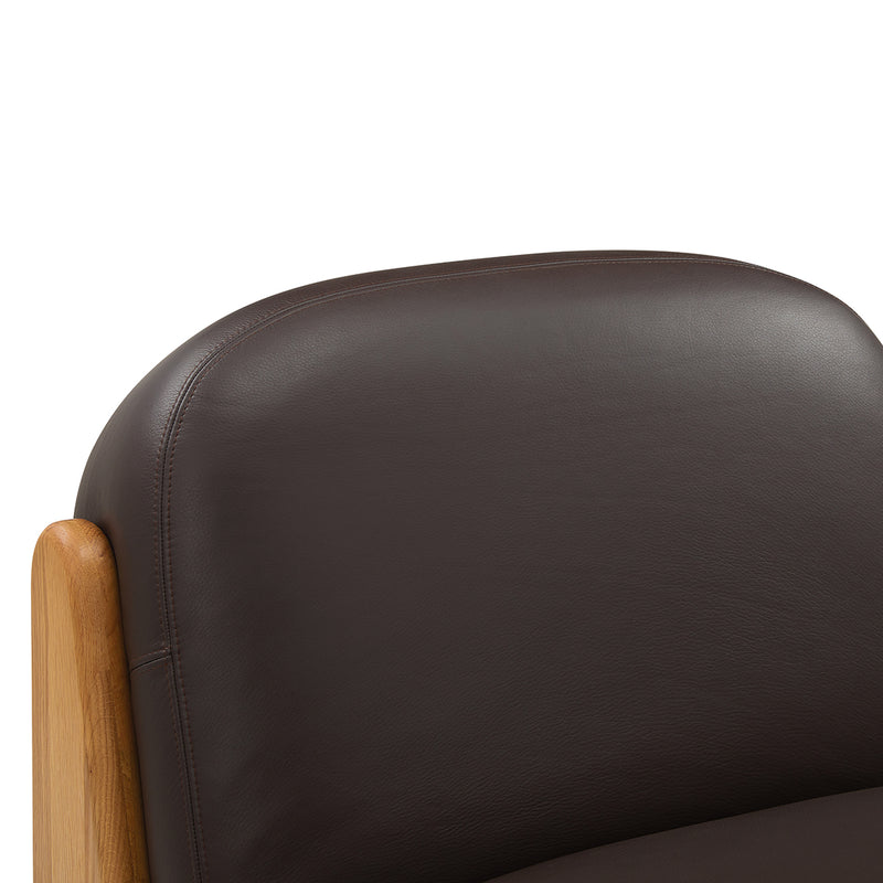 Chocolate Leather / Oak