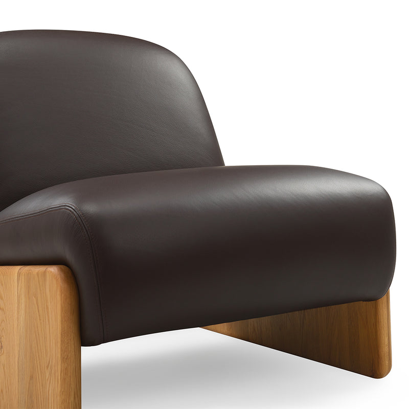 Chocolate Leather / Oak