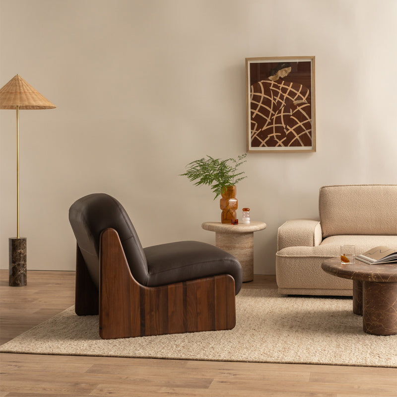 Chocolate Leather / Walnut