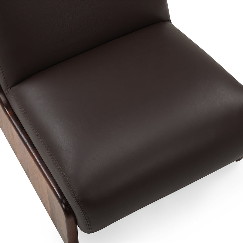 Chocolate Leather / Walnut