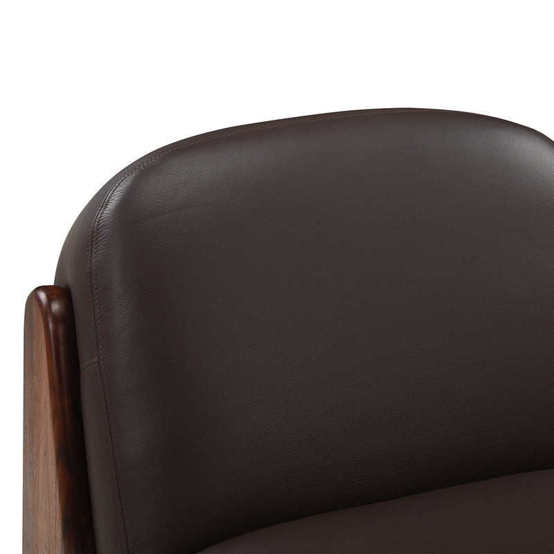 Chocolate Leather / Walnut