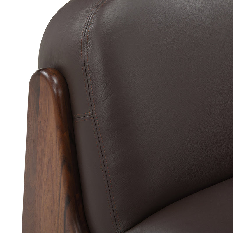 Chocolate Leather / Walnut
