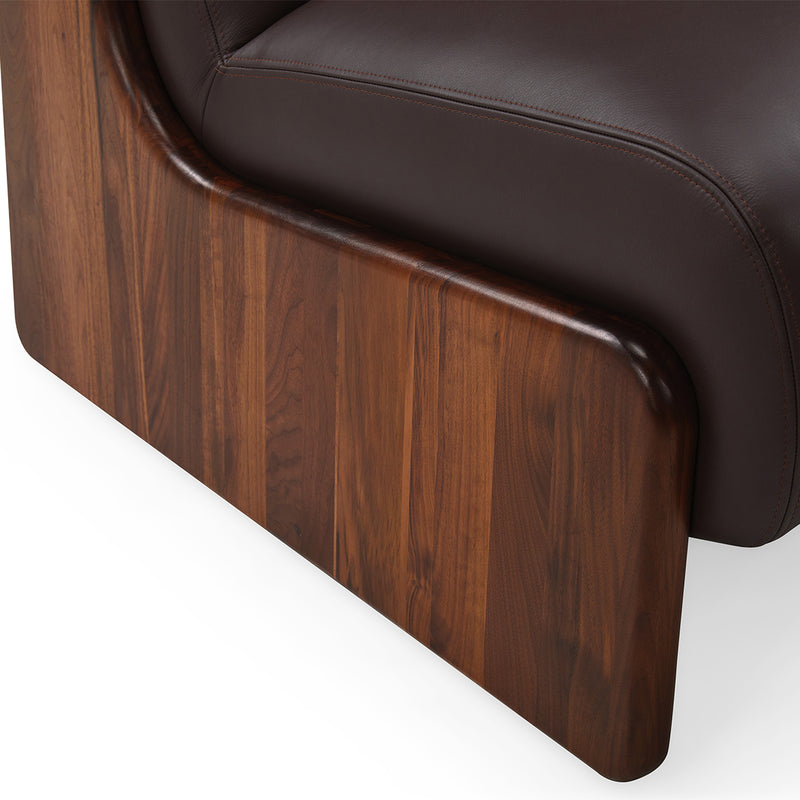 Chocolate Leather / Walnut