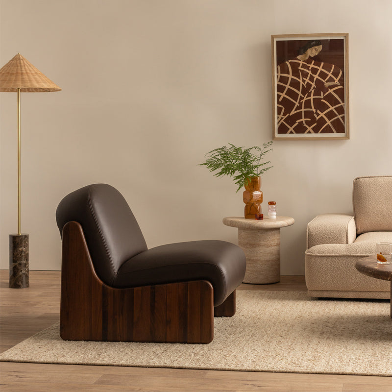 Chocolate Leather / Walnut