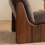 Chocolate Leather / Walnut