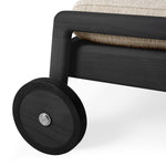 Natural / Black Teak