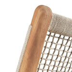 Teak Brown / Woven Beige