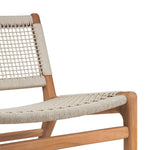 Teak Brown / Woven Beige