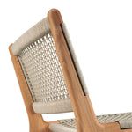 Teak Brown / Woven Beige