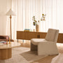 Amelia Lounge Chair - Sand Boucle