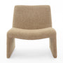 Amelia Lounge Chair - Camel Textured Weave