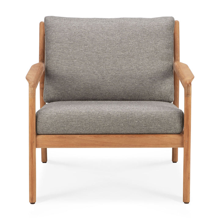 Jack Outdoor Fabric Lounge Chair (Teak, Mocha)