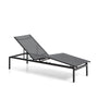 Lesina Outdoor Sun Lounger - Graphite