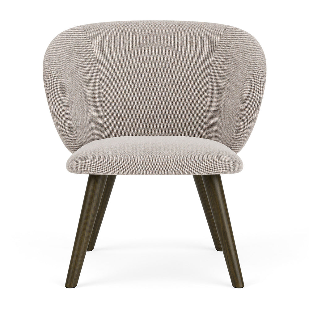 Agnes Brown Textured Weave / Dark Walnut