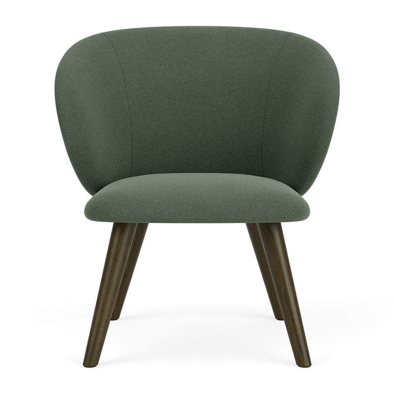 Cura Dark Green Weave / Dark Walnut