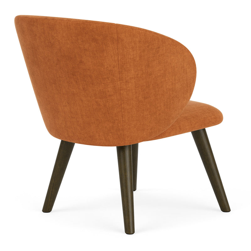 Danny Amber Textured Weave / Dark Walnut